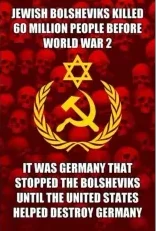 Jewish Bolsheviks killed 60 million people before World War 2