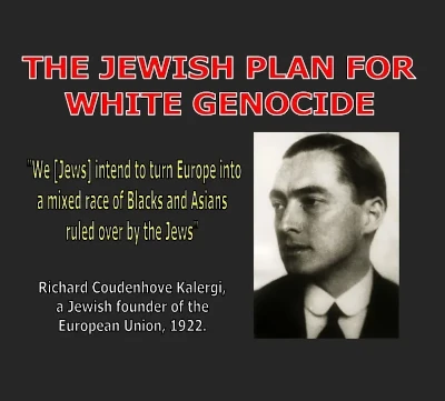 Jewish plan for white genocide