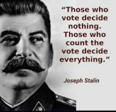 Those who vote