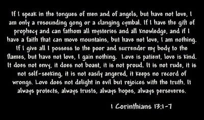 1 Corinthians 13:1-7