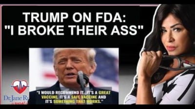 Trump Still Supports Covid Vaccines, Ignores Adverse Reactions & Deaths - Dr JANE RUBY SHOW - Watch