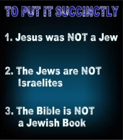 Jesus was NOT a Jew