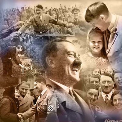 Hitler was actually one of the good guys and was loved by his people. He was slandered by the Satanic Jews who control the media.