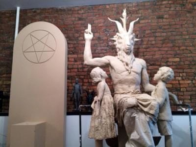 Devil at The State Capital: Satanist Building Statue for Oklahoma Statehouse (In Oklahoma)