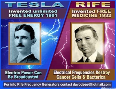 Tesla and Rife