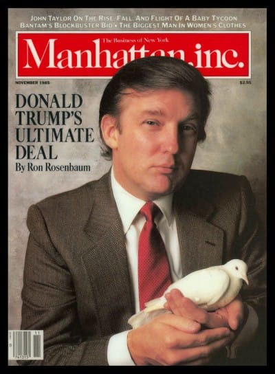 Trump and dove