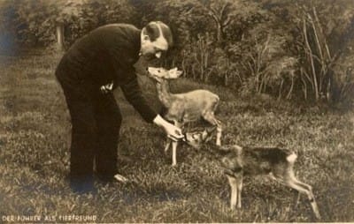 Adolf Hitler was an animal lover.