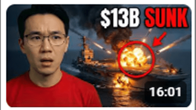 Iran Sinks USS Gerald Ford — America's $13 Billion Carrier Is Gone - Watch