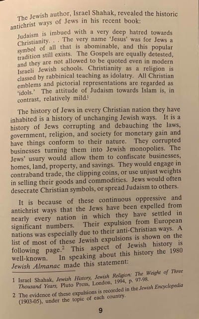 Antichrist Ways of the Jews
