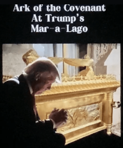 Ark of the Covenant At Trump's Mar-a-Lago