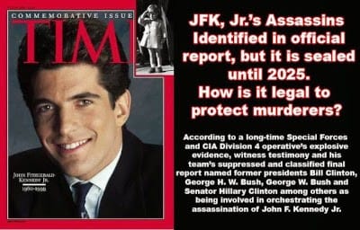 JFK Jr.'s assassins identified in official report