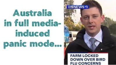 Australia in full media-induced panic mode... - Watch