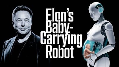 Elon Musk's Revolutionary Human Baby-Carrying Robot - The Future of Childbirth? - Watch