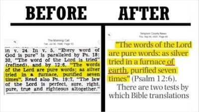Bible Change Warning Revealed In The Book of Revelations!!! Bible Mandela Effects Before and Afters! - Watch