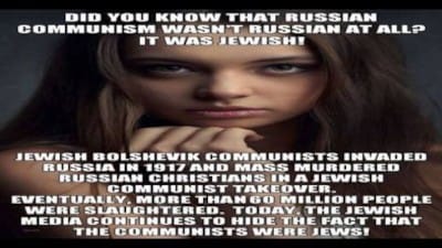 Never Forget What The Bolshevik Jews Did To The Christians - 60+ Million Innocent People, Primarily Christians Were Murdered - Watch