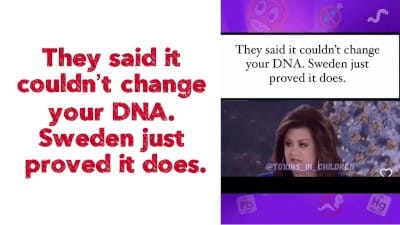 They said it couldn’t change your DNA. Sweden just proved it does. - Watch