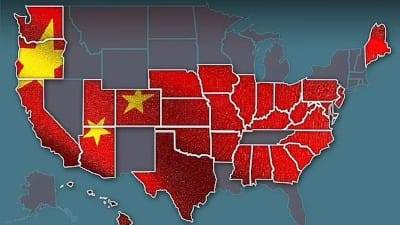 Alarming Map Reveals China's Takeover of U.S. Farmland