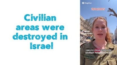 Civilian areas were destroyed in Israel - Watch
