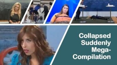 "Collapsed Suddenly" | Mega-Compilation - Dropping Like Flies on Live Tell-LIE-Vision - Watch