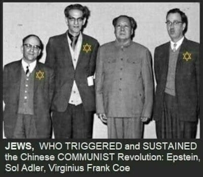 Jews Founded & Rule Communist China