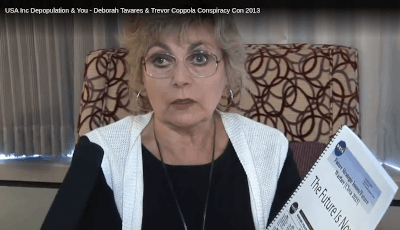 USA Inc Depopulation & You - Deborah Tavares & Trevor Coppola Conspiracy Con 2013 - Watch