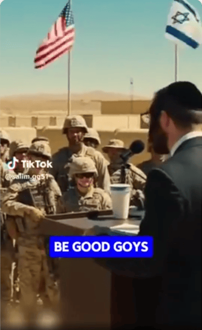 Ready to die for our JUDEO-Christian values goyim Shabbos army: let's GO - Watch
