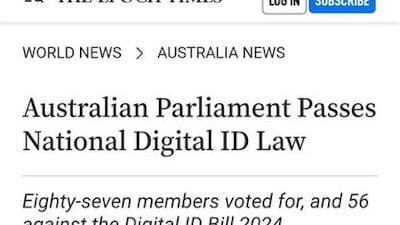 Digital Lockdown Becomes Law: No Digital ID - No Job - No Travel - No Rent - Watch