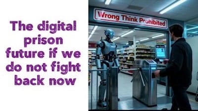 The digital prison future if we do not fight back now - Watch