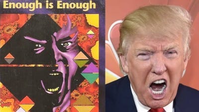 Predictive Programming: Donald Trump and "Enough is Enough" from Illuminati Card Game 1980s - 1990s - Watch