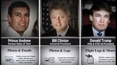 Epstein Files - 100 Famous Figures Named (2026 Update) Some May Shock You - Watch