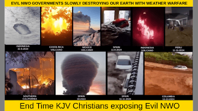 Evil NWO Governments Slowly Destroying Our Earth With Weather Warfare - Watch