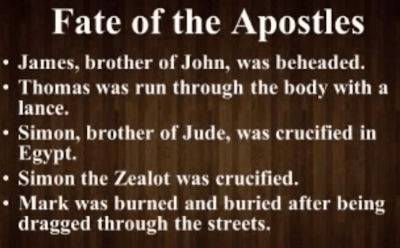 Fate of the Apostles