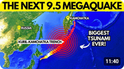 Russia's Deadly Megathrust Fault Is Ready To Rupture - A Pacific-Wide Tsunami Is Coming. - Watch