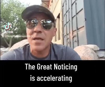 Keep Noticing and stay classy America - Watch