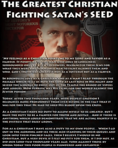 The Greatest Christian Fighting Satan's Seed