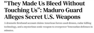 Venezuelan Guard: We Were Wiped Out with Secret Deadly Weapon - Watch