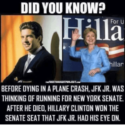 JFK Jr. was thinking of running for New York Senate