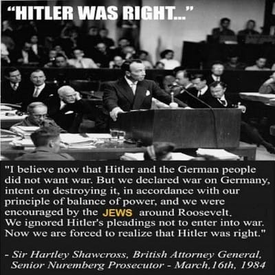 Hitler was right!