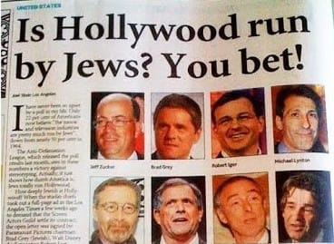 Is Hollywood run by Jews? You Bet!