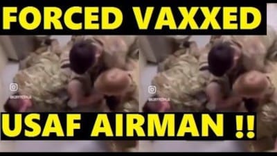 'VAX' Held Down Force Injected US Military !! - Watch