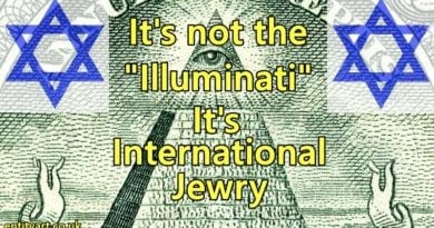 It’s not the "Illuminati" - It’s International Jewry