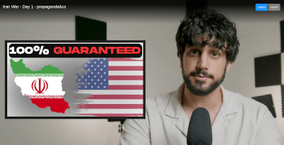 Iran War - Day 1 - propaganda&co - Watch