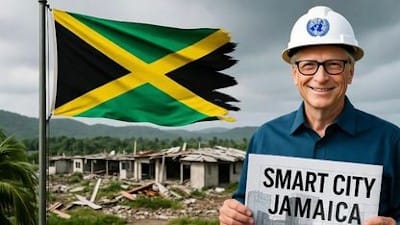 JAMAICA VISION 2030! How genocidal madmen use weaponized weather to kill for A.I. infrastructure! - Watch
