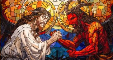 Jesus vs devil