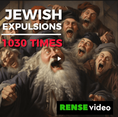 Jews Have Been Expelled From Countries, Cultures And Nation States Over 1,030 Times - Watch