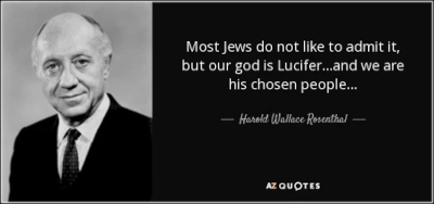 Jew's God is Lucifer