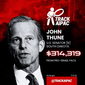 U.S. Senator John Thune (Republican) for South Dakota is a TRAITOR to the United States of America!