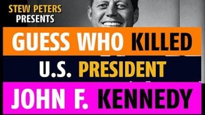 Guess who killed U.S. President John F. Kennedy? Stew Peters presents the evidence - Watch