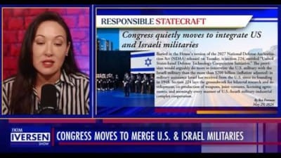 Congress Moves To MERGE Israel and US Militaries Together - Watch
