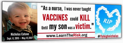 'As a nurse, I was never taught VACCINES could KILL Until MY SON was a VICTIM.'